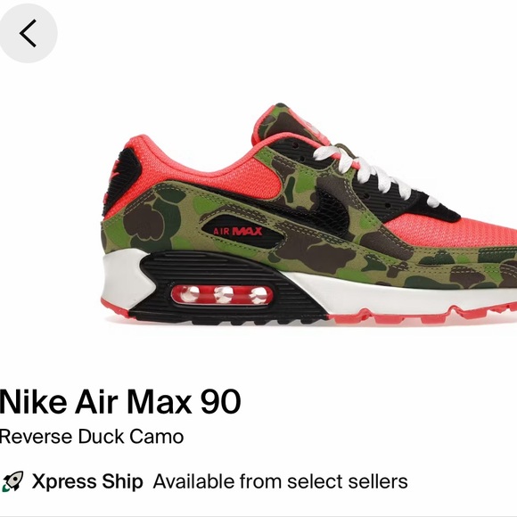 Nike Other - Nike Air Max 90 - Reverse Duck Camo